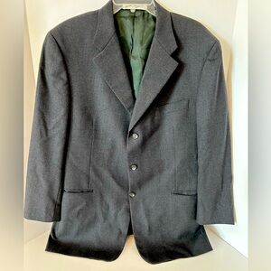 Hickey Freeman for‎ Nordstrom men’s grey 100% wool blazer suit jacket size 43R